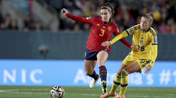 España y Suecia, partido de las semifinales del Mundial de Australia y Nueva Zelanda. EFE