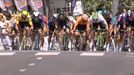 El último kilómetro de la 1ª etapa de la Vuelta a Burgos con victoria de Sebastián Molano