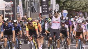 Juan Sebastian Molano da Burgosko Itzuliko liderra, 1. etapa esprintean irabazita