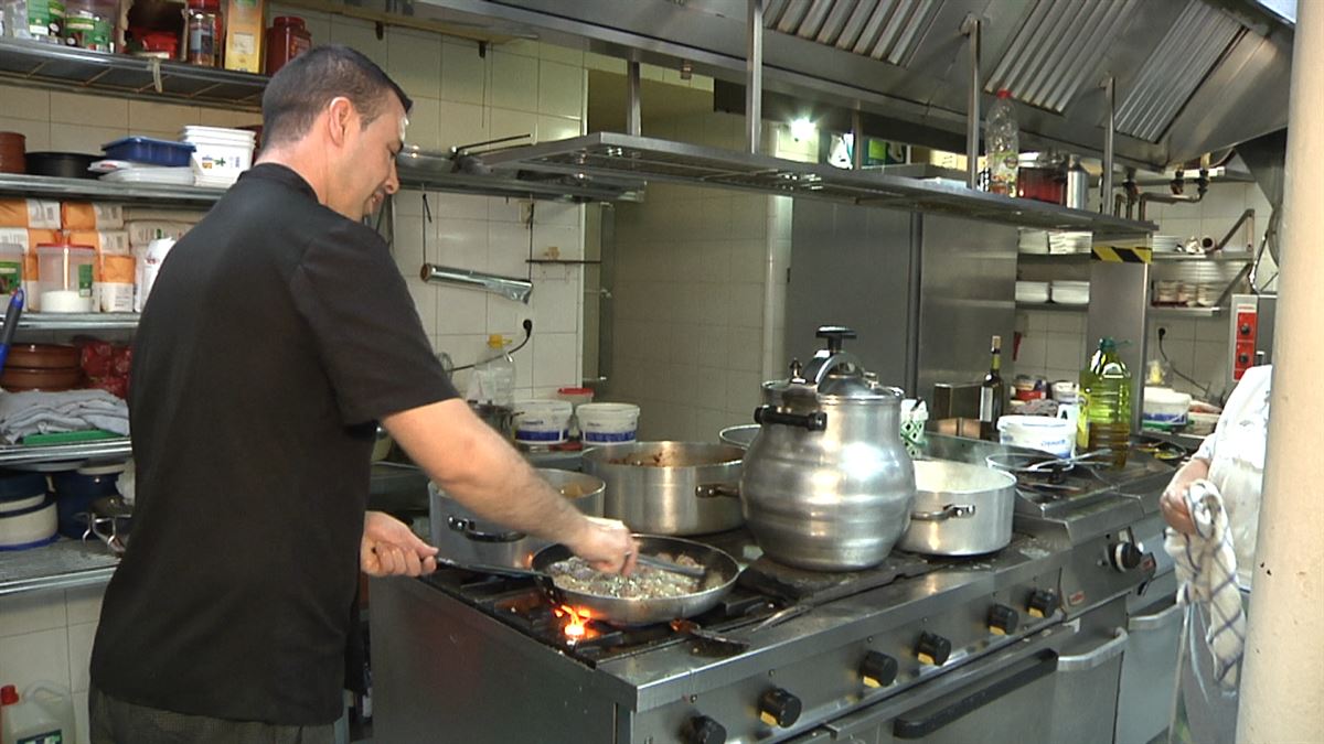 Cocina de restaurante