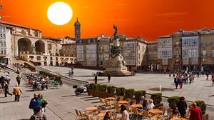 Vitoria-Gasteiz en alerta amarilla por las altas temperaturas previstas para hoy