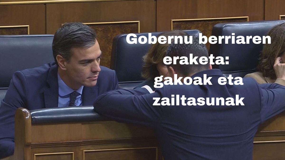 Estatuko Gobernu berria eratzeko gakoak