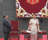 María Chivite toma posesión como presidenta de Navarra