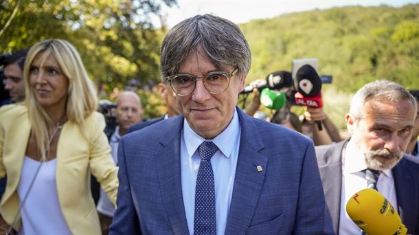 El expresidente de la Generalitat Carles Puigdemont. Foto: EFE