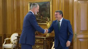 Felipe VI recibe a UPN, Coalición Canaria, PNV y Sumar en el primer día de la ronda de contactos