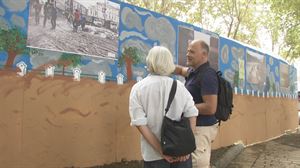 Aitor Galbarriatu lankideak txosnetan aurkitu ditu 40 urte galduta egondako uholdeen argazkiak