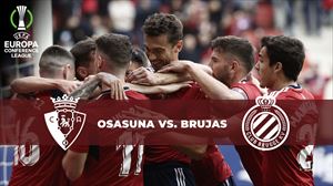 Osasuna, a encarrilar en El Sadar su eliminatoria ante el Brujas 