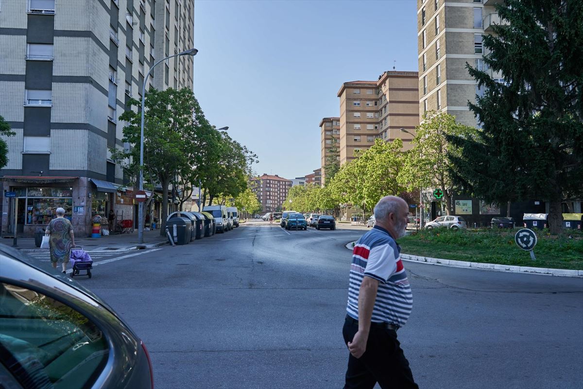 Barrio de Sansomendi. Foto: EFE.