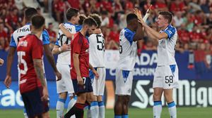 Osasuna pierde contra el Brujas y tendrá que remontar en el partido de vuelta (1-2)
