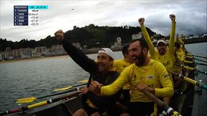 Orio logra su primera bandera en aguas de Ondarroa