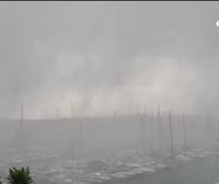 Virulentas tormentas han sacudido las Baleares