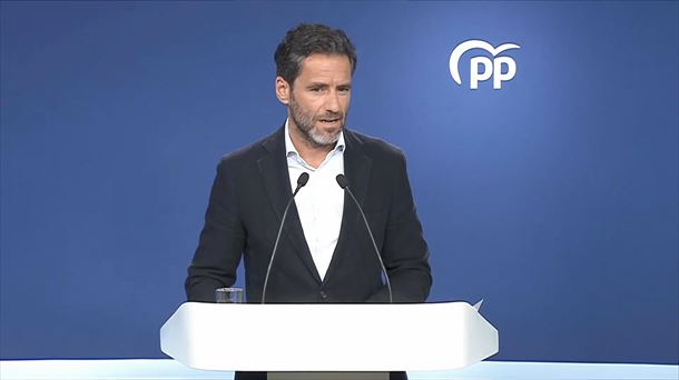 Sémper, durante la rueda de prensa. 