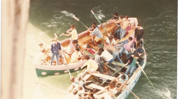 Bote NIKOLEBUSAN en 1983