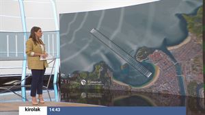 Zein baldintzatan izango da itsasoa, ostegunean, Kontxarako sailkatze estropadan?