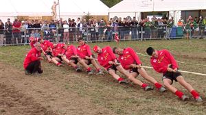 Dos platas y un bronce para los equipos vascos, en la jornada inicial del Mundial de sokatira de Suiza