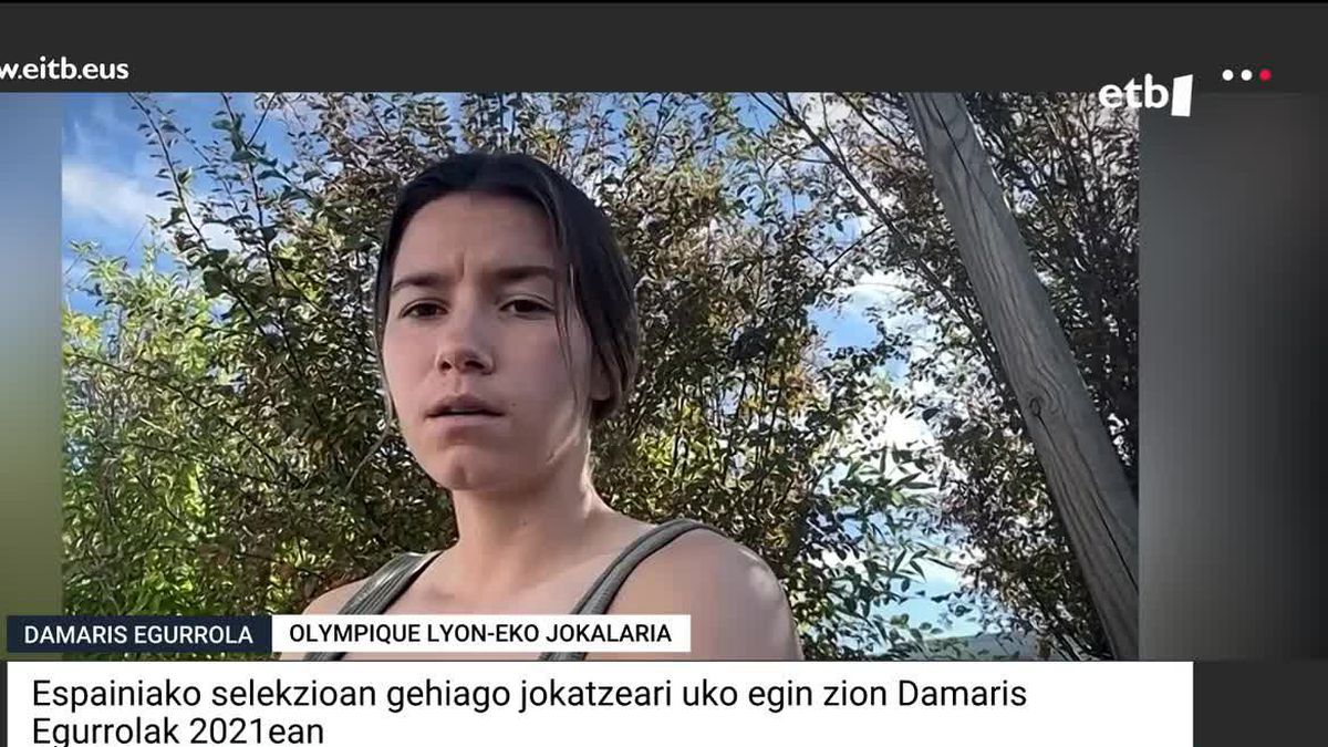 Damaris Egurrola, Herbereetako selekzioko jokalaria.