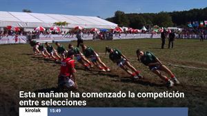 Las mujeres sub '23 de la euskal selekzioa logran el cuarto puesto en el mundial de sokatira