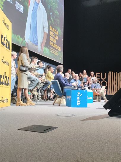 Presentación de la Caza en el Festval