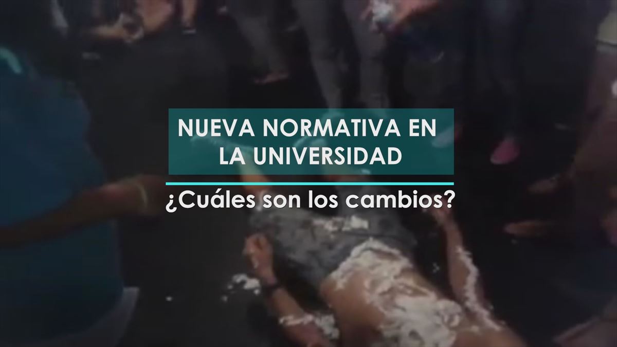 Las novatadas serán castigadas con la expulsión de la universidad