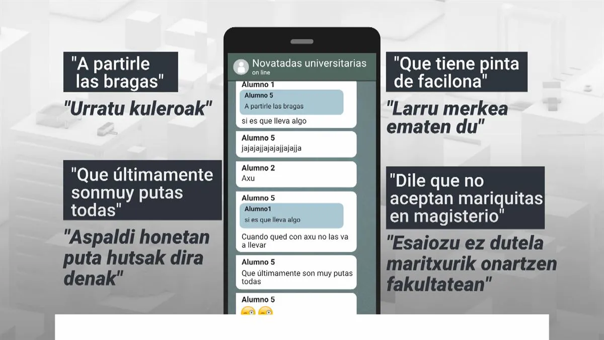 Desvelan mensajes machistas en un grupo de Whatsapp de estudiantes de  Magisterio de la Universidad de La Rioja