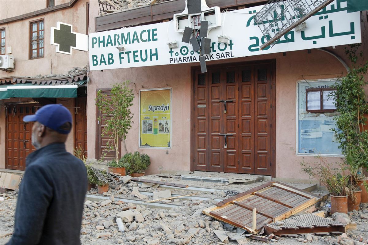 Terremoto en Marruecos. Foto: Efe