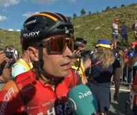 Landa eta Castroviejoren adierazpenak Espainiako Vueltako 14. etaparen inguruan