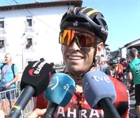 Mikel Landa eta Oier Lazkanoren adierazpenak Espainiako Vueltako hambosgarren etaparen ondoren