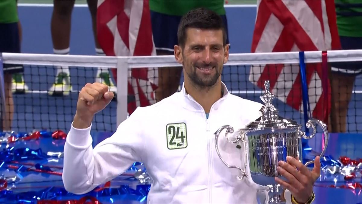 Djokovic gana el US Open y logra su grand slam número 24