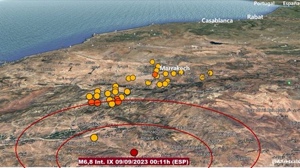 Terremoto Marruecos