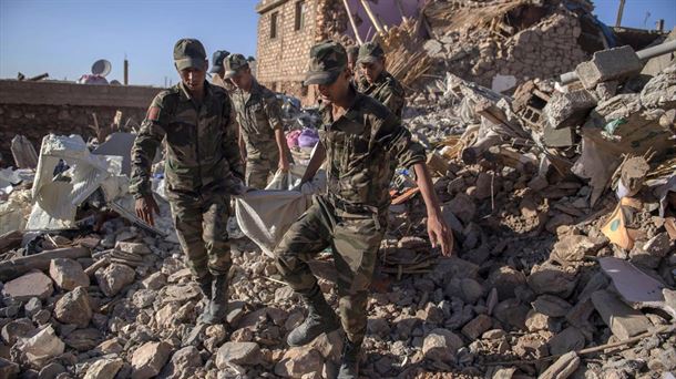 Terremoto en Marruecos. Foto: Efe