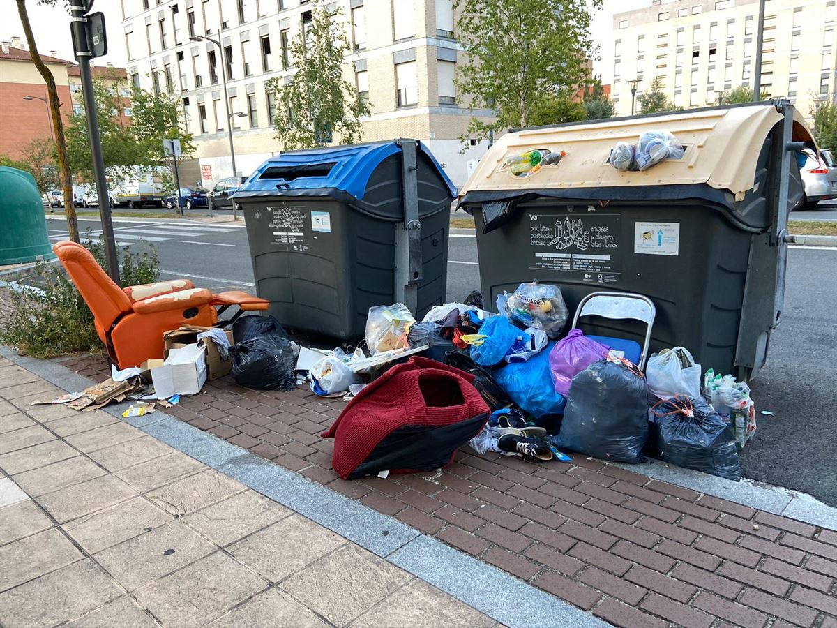 Basura en Vitoria-Gasteiz