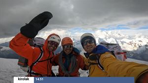 Pou anaiek Ranrapalca mendia igo dute lehen aldiz, Peruko Andeetan