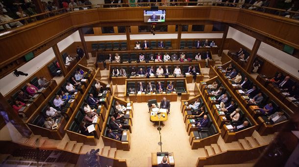 El Parlamento Vasco, en una foto de archivo. 