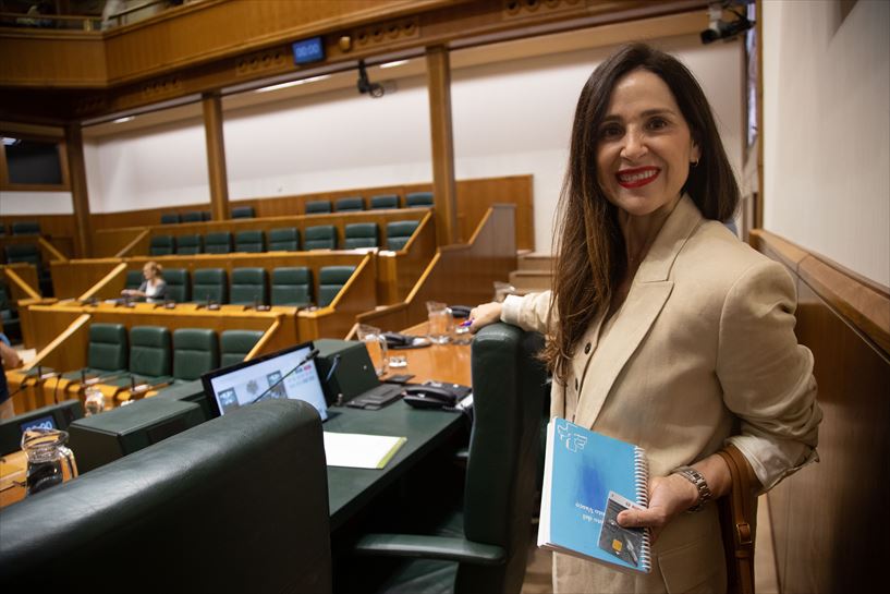 Bakartxo Tejería. Foto: Eusko Legebiltzarra