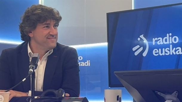 En entrevista a Eneko Andueza (PSE-EE) en Radio Euskadi