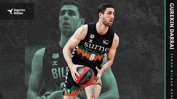 Unai Barandalla, jugador del Bilbao Basket