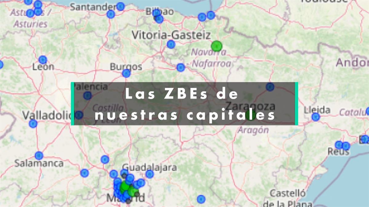 Zonas de bajas emisiones en Vitoria, Bilbao y San Sebastián. Foto: EITB Media.