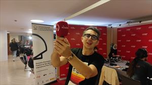 Berto Romero: ''No había venido nunca al festival''