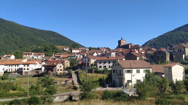 Izaba, artxiboko irudi batean. Argazkia; Sabino de Bilbao Atxa