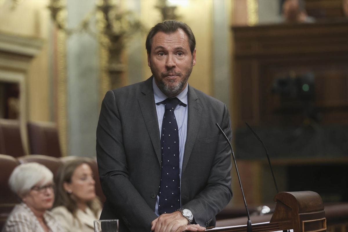 Oscar Puente PSOEko diputatua. Argazkia: EFE