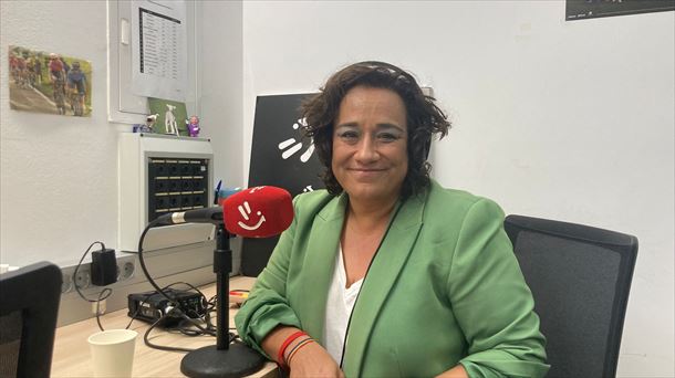 Hoy la diputada del PSOE Rafaela Romero