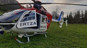 Eskalatzaile bat larri zauritu da Urdulizen