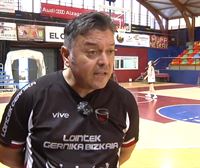 Lucas Fernández, entrenador del Lointek: ''Ojalá la situación se solucione lo antes posible''