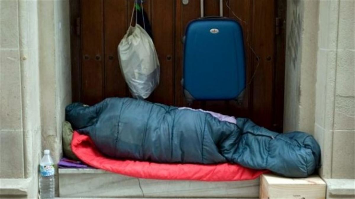 Un tercio de las personas sin hogar lleva más de cuatro años en esa situación. 