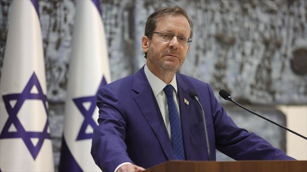 The Israeli president meets with Cameron and Baerbock in Jerusalem, in full tension with Iran