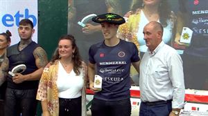 Julen Alberdi gana la txapela de la final del Urrezko Aizkolariak