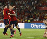 Sancet marca gol en su debut con la selección española absoluta y Nico Williams deja la concentración