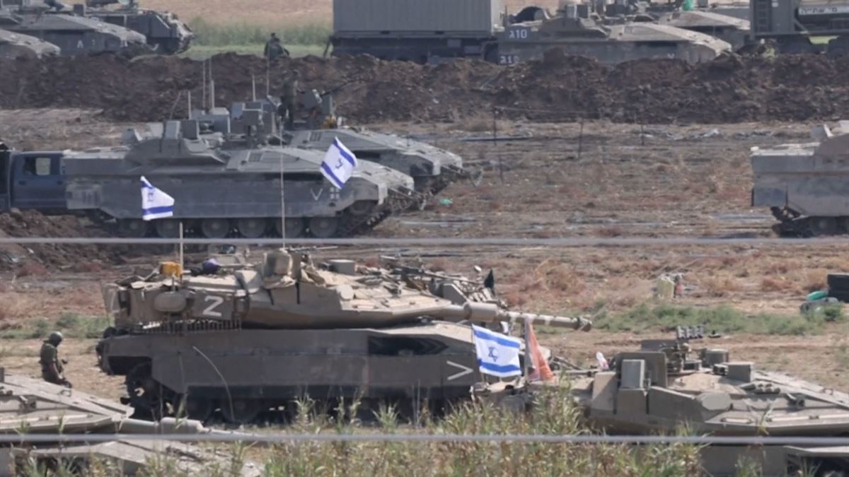 El Ejército israelí ultima una nueva ''fase de la guerra'' con un despliegue masivo en la frontera con Gaza
