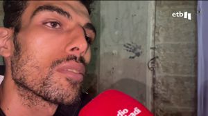 Xabier Madariaga recoge testimonios de gazatíes atrapados en Cisjordania