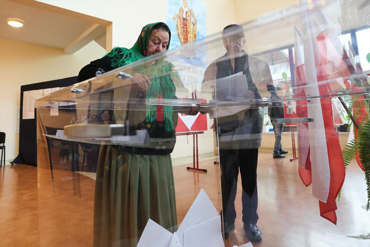 Elecciones legislativas en Polonia. Foto: Efe